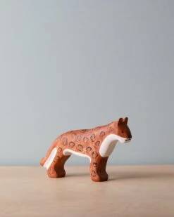 Handmade Wooden Jaguar