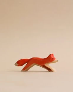 Handmade Holzwald Running Fox