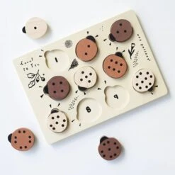 Wooden Tray Puzzle - Count To 10 Ladybugs -Toy Shop 685da8149bd76511d787c7263beda57f3b4d54ff5362258c9067ab63f506bb7a jpeg