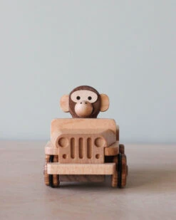 Wooden Animal Pull-Back Car -Toy Shop IMG 3050