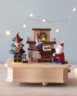 Pre-order: Santa's Christmas Concert Music Box (ships Early November) -Toy Shop IMG 3184