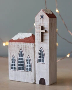 Handmade Wooden Christmas Village -Toy Shop IMG 3331