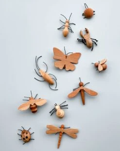 Handmade 11-Piece Wooden Insects -Toy Shop IMG 6581