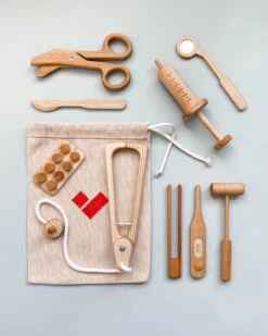Handmade Wooden Medical Kit -Toy Shop IMG 8621