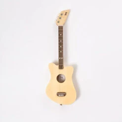 Kids Wooden Guitar With Strap -Toy Shop LoogMiniNatural jpg