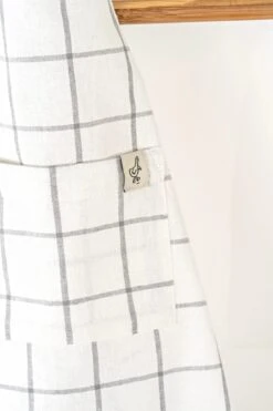 Children's Apron 9 Children's Apron -Toy Shop Milton and Goose Kids Apron Gray Detail 1296x jpg