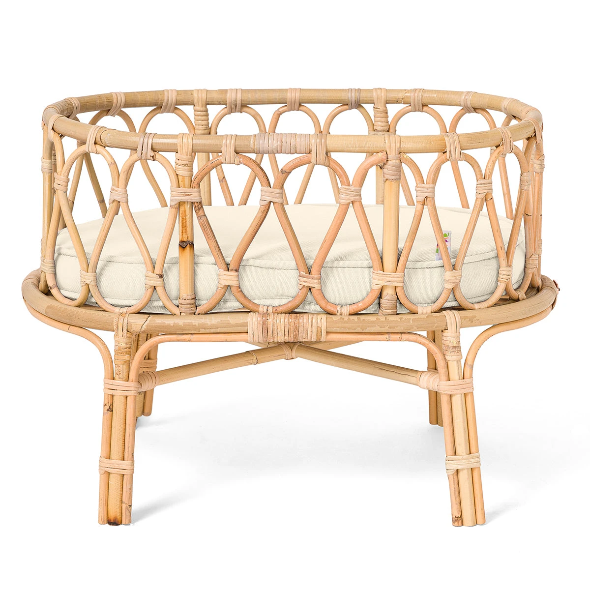 Poppie Rattan Doll Crib + Duvet Set 3 Poppie Rattan Doll Crib + Duvet Set - Image 3