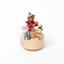 Mini Wooden Party Music Box -Toy Shop Party