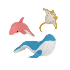 Olli Ella Holdie Folk Felt Ocean Animals -Toy Shop Set Holdie Animals Ocean 3 800x png