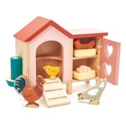 Tender Leaf Toys Chicken Coop -Toy Shop TL8164 chicken coop 1 jpg