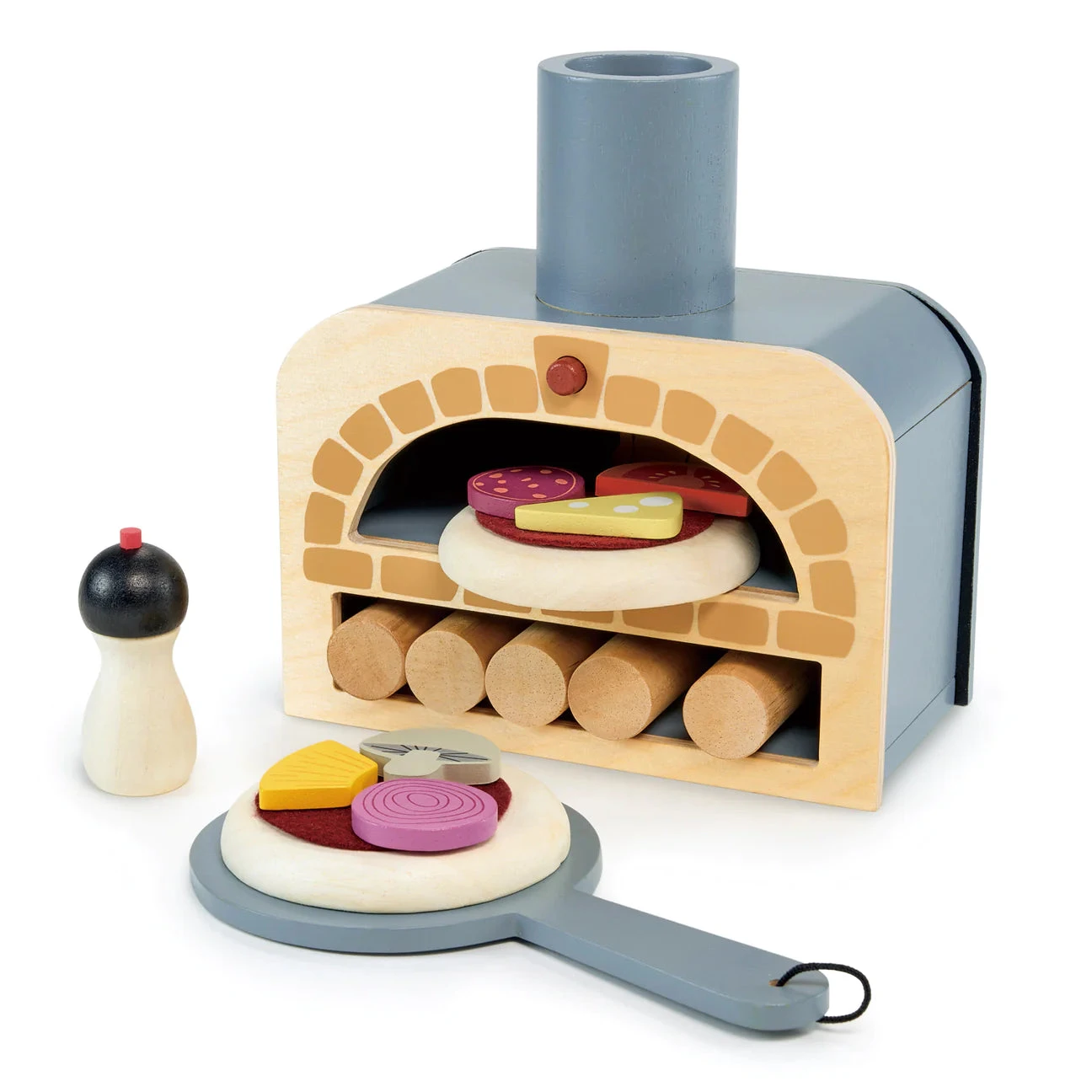 Tender Leaf Toys Wooden Make Me A Pizza Set 5 Tender Leaf Toys Wooden Make Me A Pizza Set - Image 5