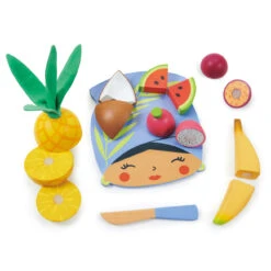 Tender Leaf Toys Tropical Fruit Chopping Board 6 Tender Leaf Toys Tropical Fruit Chopping Board -Toy Shop TL8281 tropical fruit chopping board 1 1296x jpg
