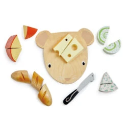 Tender Leaf Toys Cheese Chopping Board -Toy Shop TL8293 cheese chopping board 1 1296x jpg