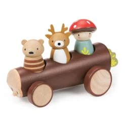 Tender Leaf Toys Timber Taxi -Toy Shop TL8386 timber taxi 1 jpg