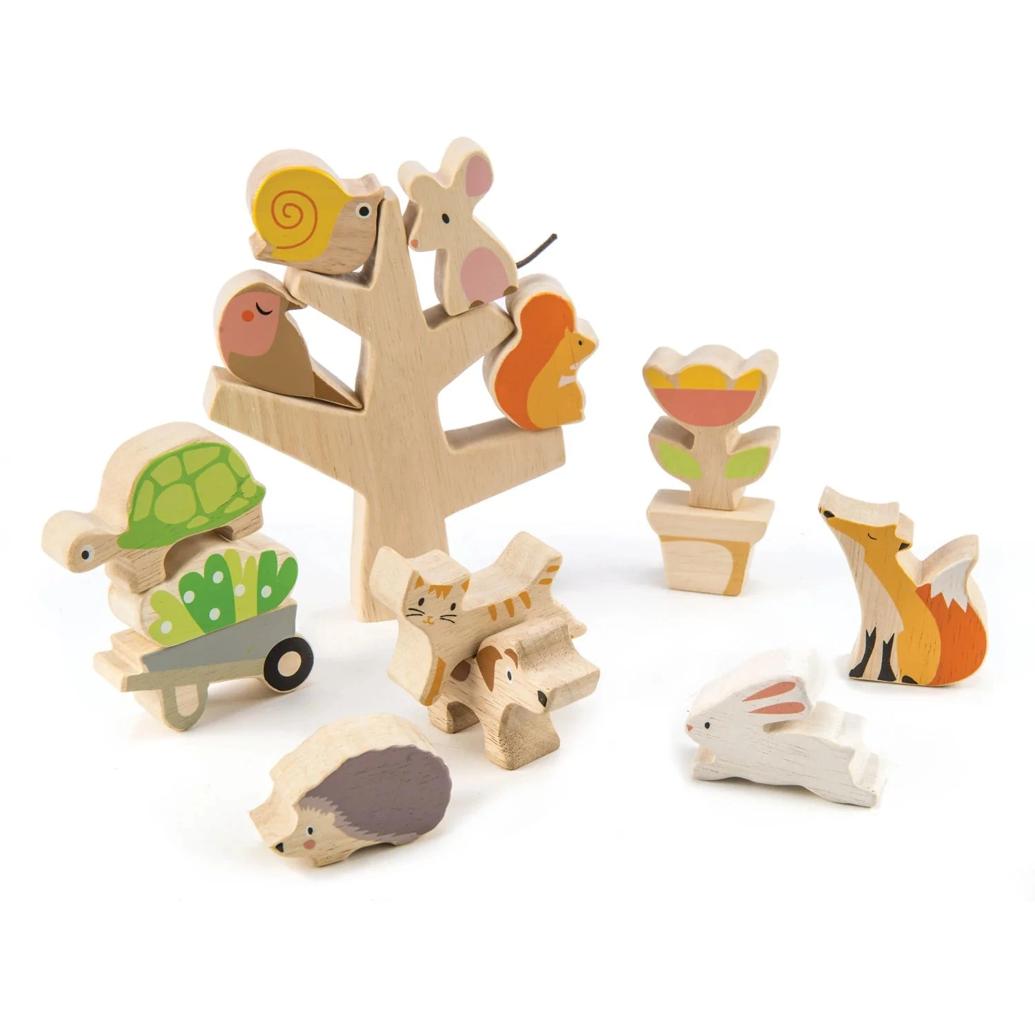 Tender Leaf Toys Stacking Garden Friends 4 Tender Leaf Toys Stacking Garden Friends - Image 4