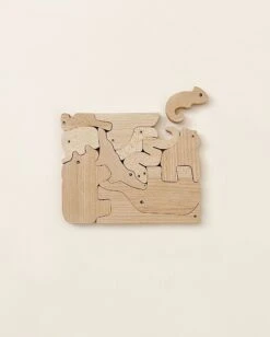 Double Sided Wooden Jungle Puzzle
