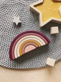 Handmade Rainbow Stacker - Pink -Toy Shop af83e6c5faf36541bcc325b9ec01fab60355aff81c6eda1802745aee7a431ea6 jpeg