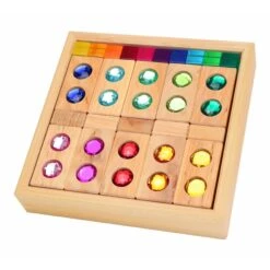 Bauspiel Gem Blocks With Lucent Cubes (45 Pieces) 6 Bauspiel Gem Blocks With Lucent Cubes (45 Pieces) -Toy Shop bauspiel small color track with lucent cubes toys bauspiel 754930 5000x b1af387d 77da 4b7b 932e 4ff0dfdee378