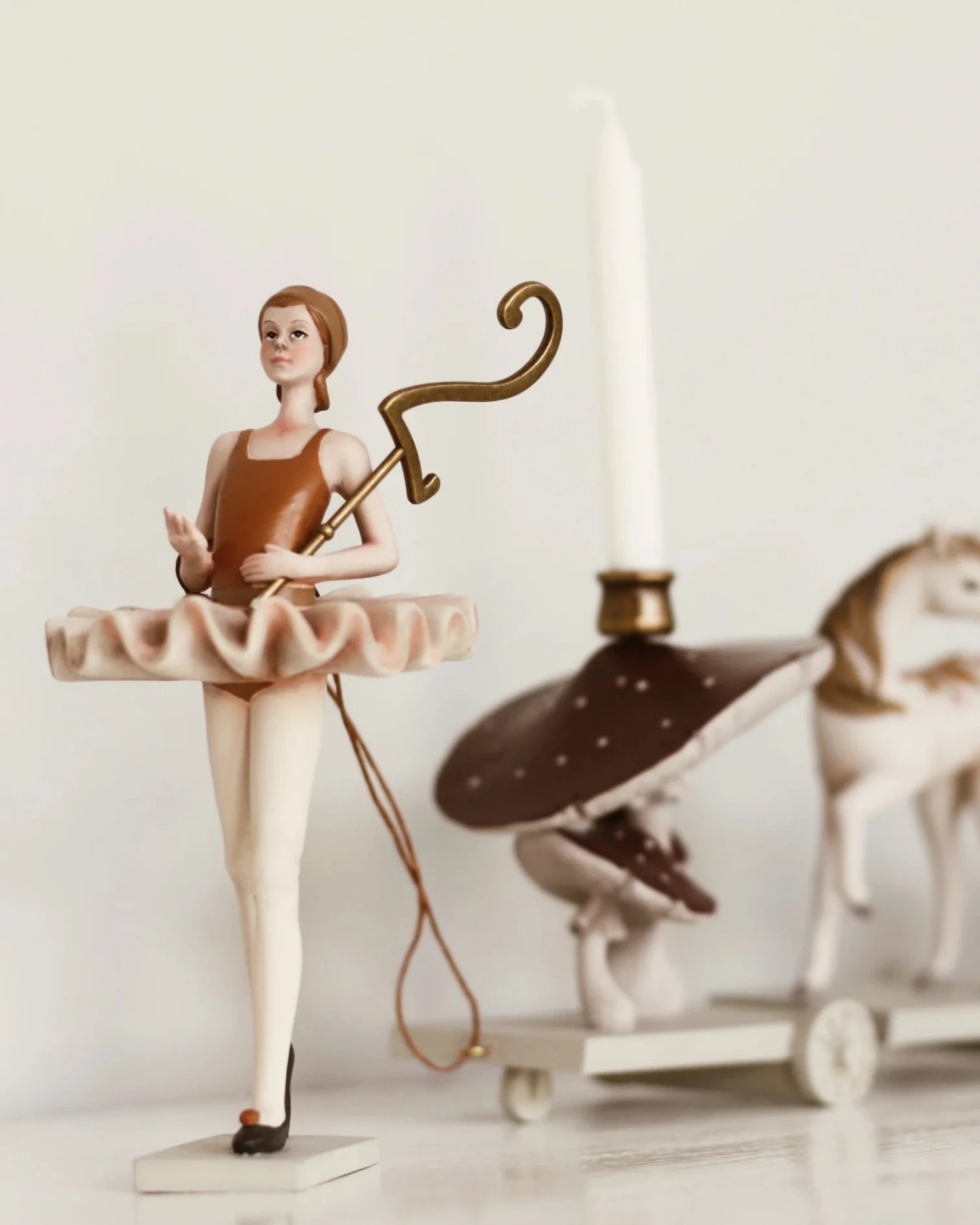 Konges Sløjd Ballerina Birthday Train With Beeswax Candles 2 Konges Sløjd Ballerina Birthday Train With Beeswax Candles - Image 2