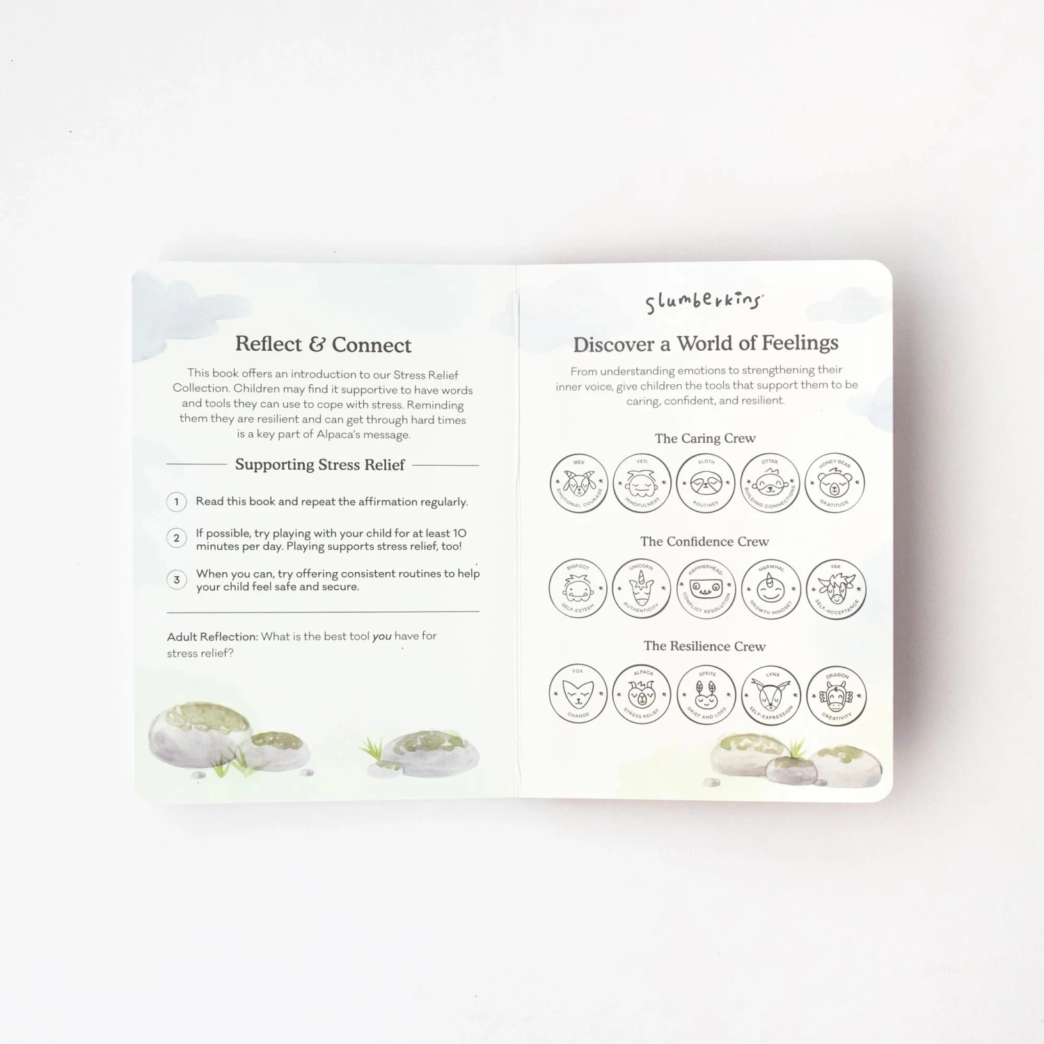 Slumberkins Alpaca Kin + Lesson Book - Stress Relief 5 Slumberkins Alpaca Kin + Lesson Book - Stress Relief - Image 5