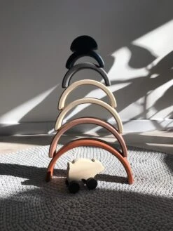 Handmade Rainbow Stacker - Terracotta -Toy Shop cad4bcb5fc3d0807fb34ee0e5d7e1ed2d8efe20ba6c6e841328b9e8ec542f159 jpeg