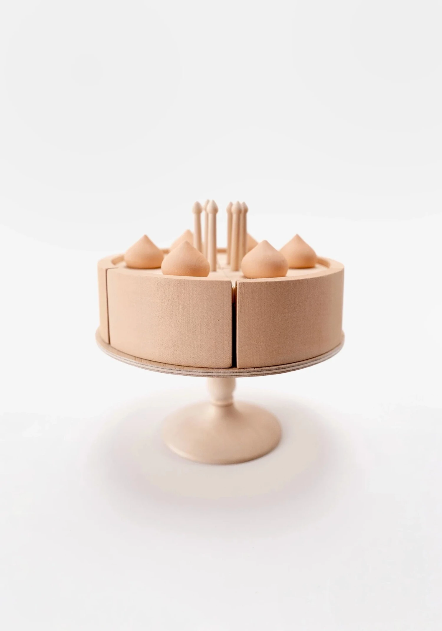 Handmade Strawberry Layer Cake On A Stand 6 Handmade Strawberry Layer Cake On A Stand - Image 6