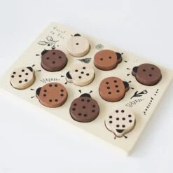 Wooden Tray Puzzle - Count To 10 Ladybugs -Toy Shop e276a421cfcedb16cdda9b39a8e94149941ec509c8735670f3d51776d0d2cc90 jpeg