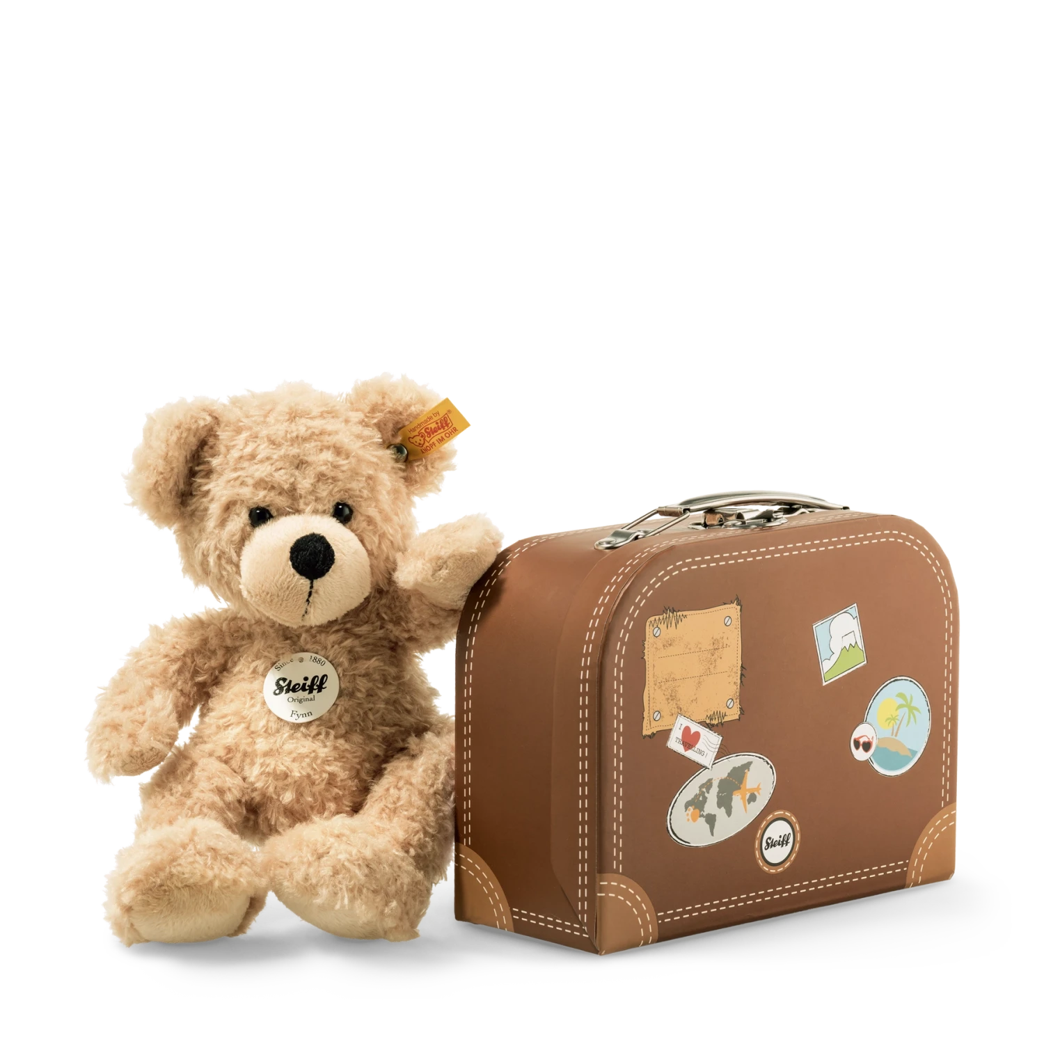Steiff, Fynn Teddy Bear In Suitcase 2 Steiff, Fynn Teddy Bear In Suitcase - Image 2