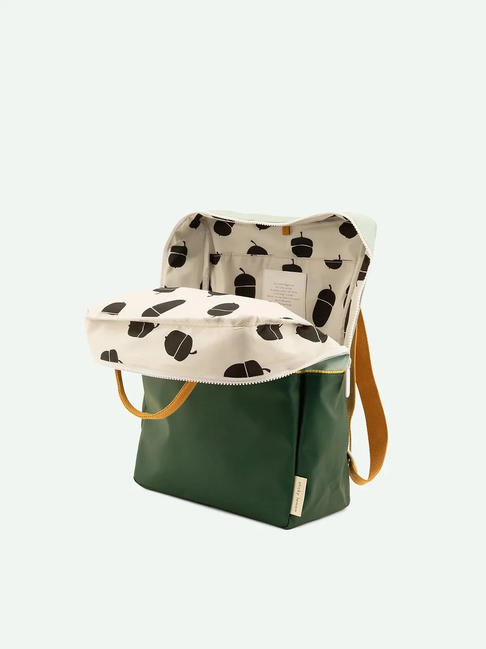 Sticky Lemon Backpack Large | Color Blocking | Meet Me In The Meadows | Island Blue 3 Sticky Lemon Backpack Large | Color Blocking | Meet Me In The Meadows | Island Blue - Image 3