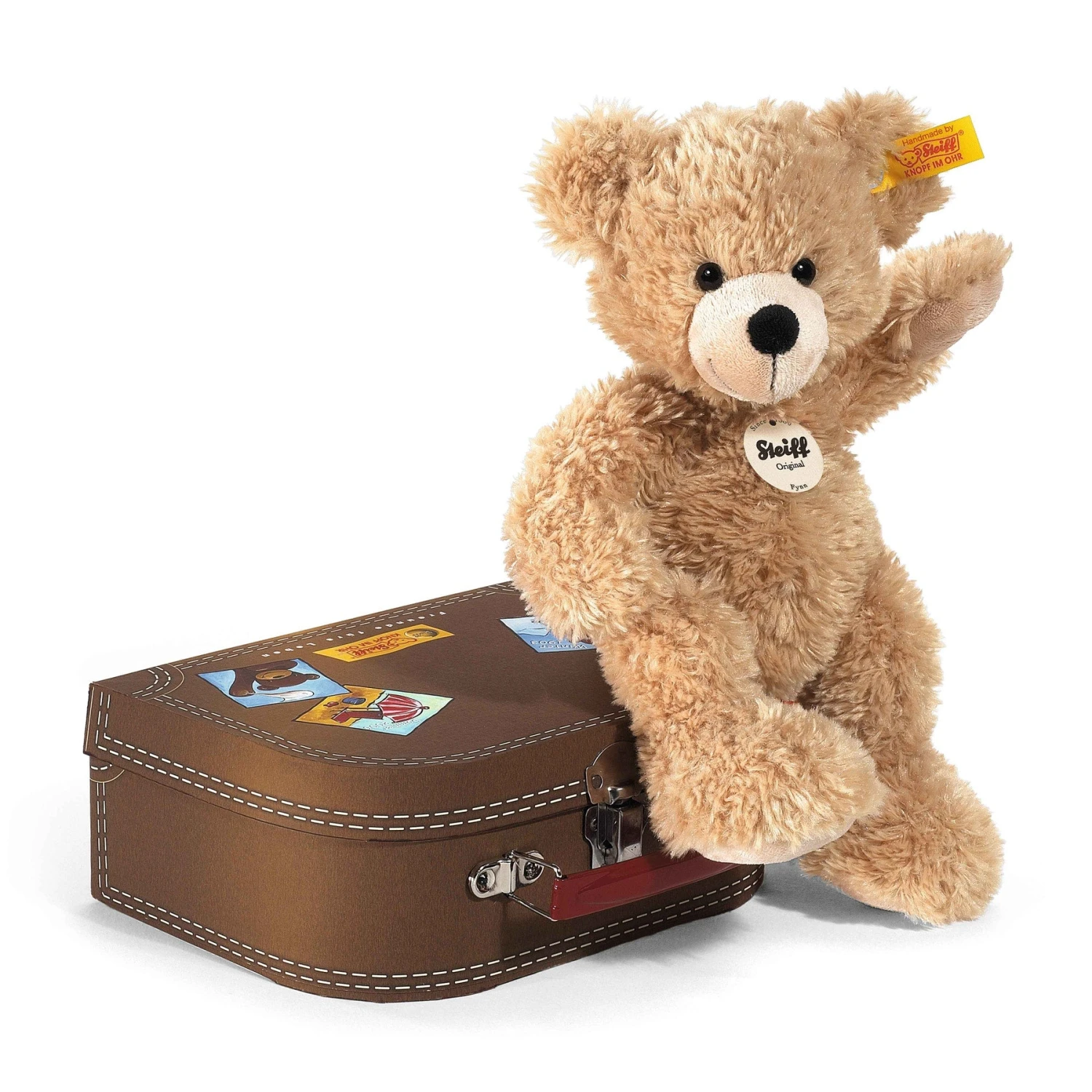 Steiff, Fynn Teddy Bear In Suitcase 3 Steiff, Fynn Teddy Bear In Suitcase - Image 3