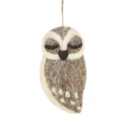 Handmade Felt Owl Ornament -Toy Shop image 18974d5c 2203 4f65 9cf5 4060a479463a