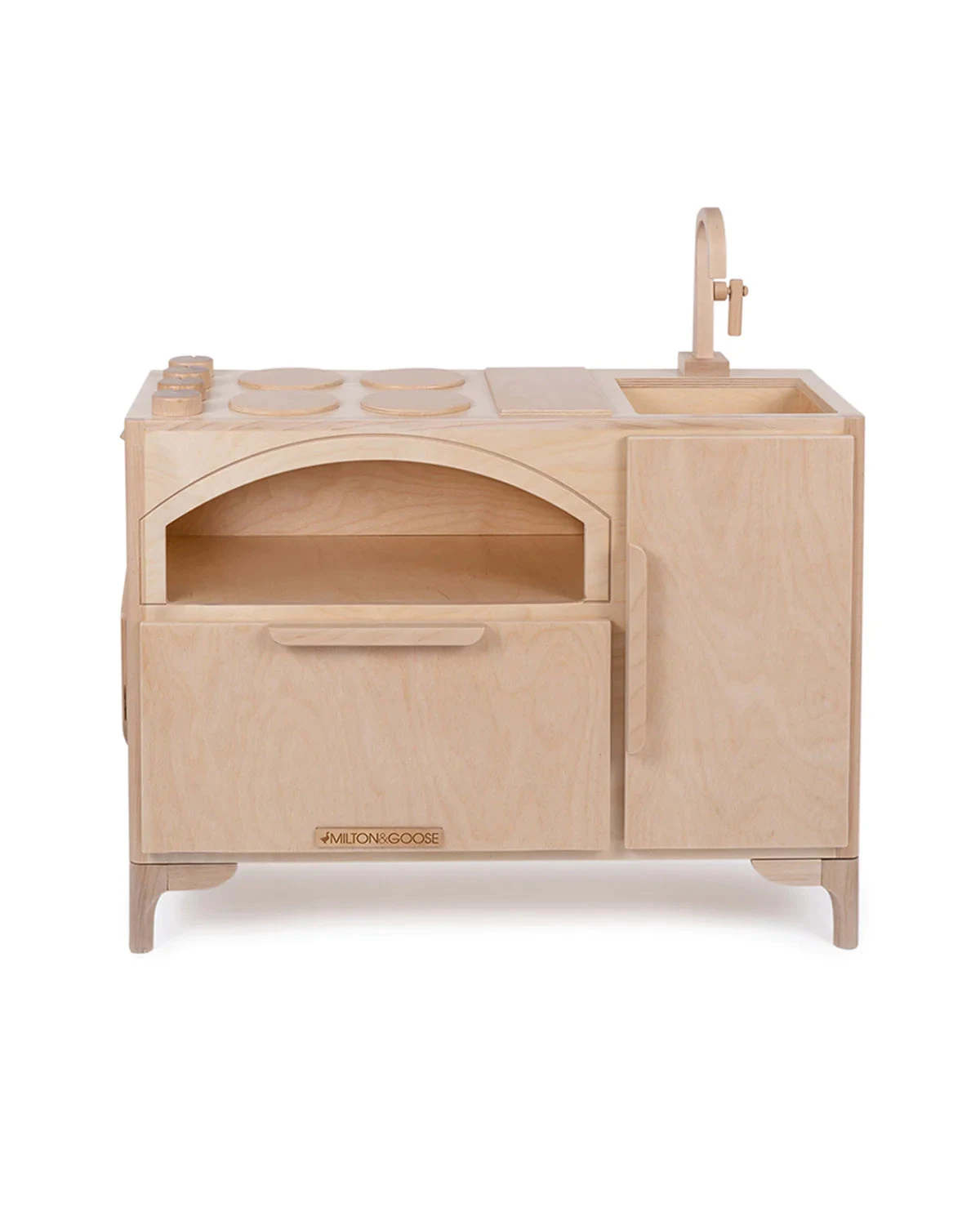 Milton & Goose Play Kitchen With Pizza Oven - Made In USA 2 Milton & Goose Play Kitchen With Pizza Oven - Made In USA - Image 2