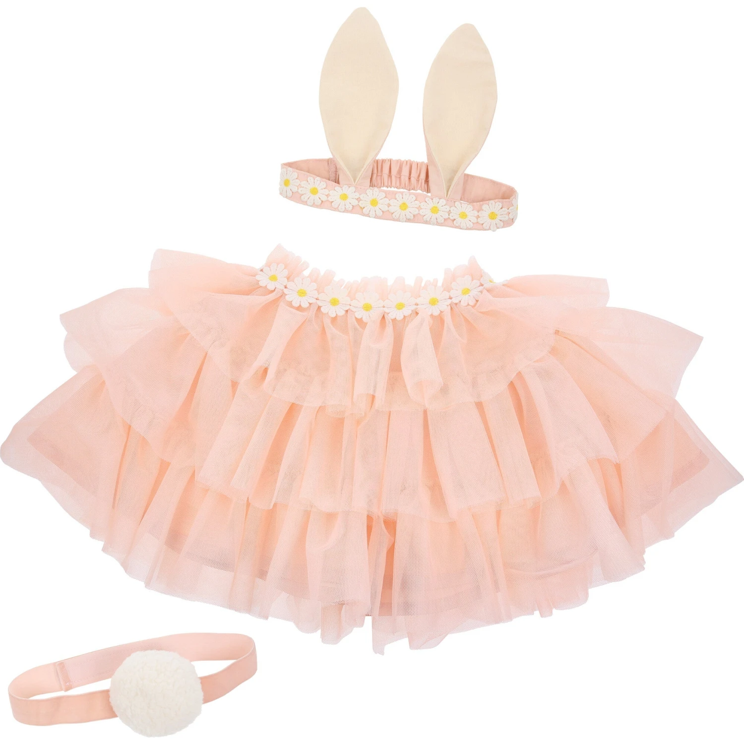 Meri-Meri Meri Meri Peach Tulle Bunny Costume 2 Meri-Meri Meri Meri Peach Tulle Bunny Costume - Image 2