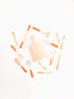 15-Piece Wooden Kitchen Utensils -Toy Shop saboconcept f834b719857f3521ad07f31ec8d21f96