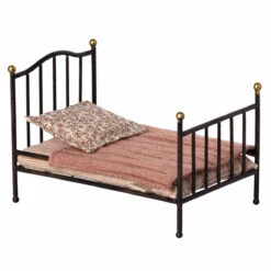 Maileg Miniature Bed -Toy Shop tm vintage bed Maileg black 1 1198x1198 e7c5cbc7 aeb0 4e2e ac98 48aecbe93517